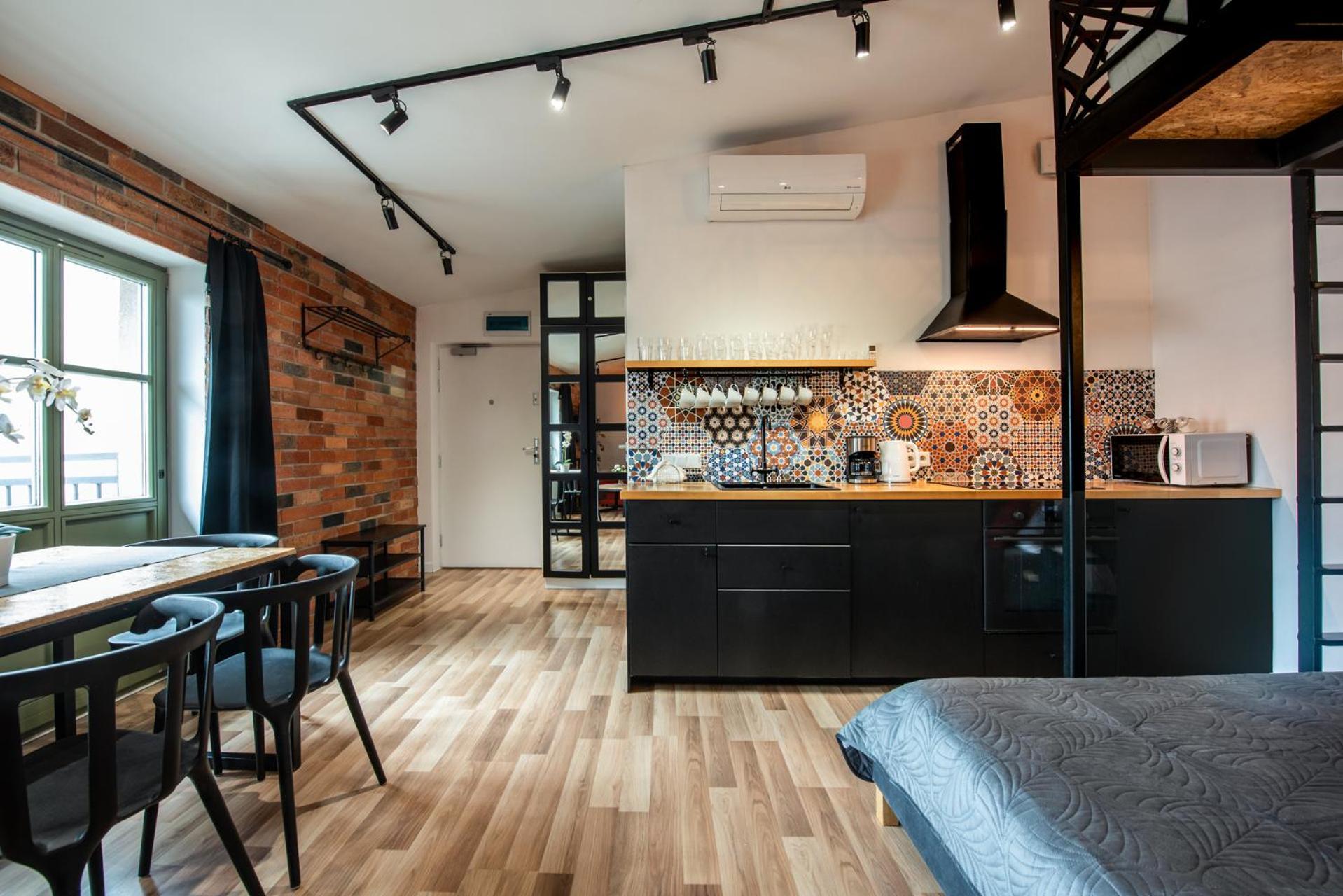 Modern Apartment Arizona Studio Old Town Dietla Balcony Krakow Dış mekan fotoğraf