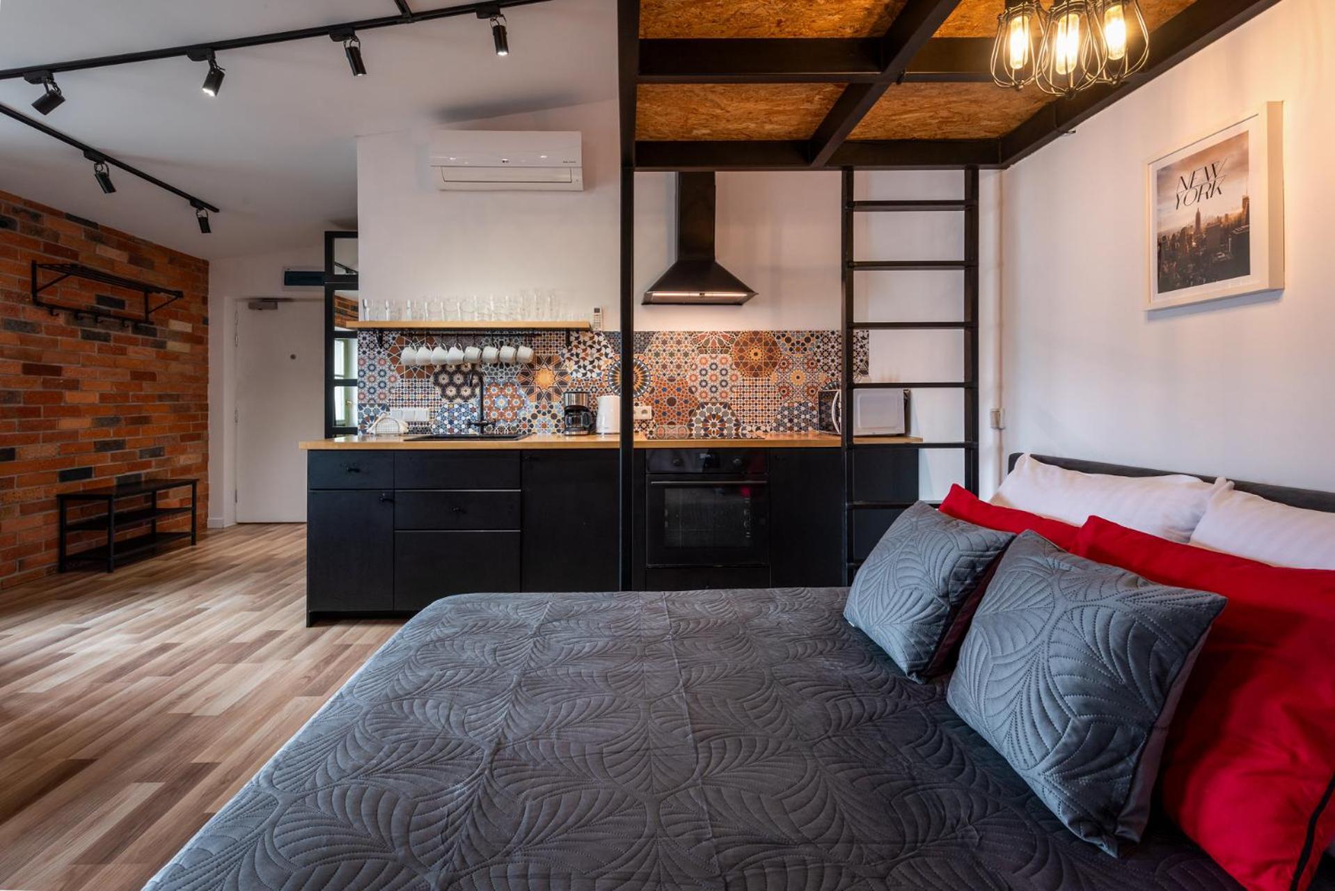 Modern Apartment Arizona Studio Old Town Dietla Balcony Krakow Dış mekan fotoğraf
