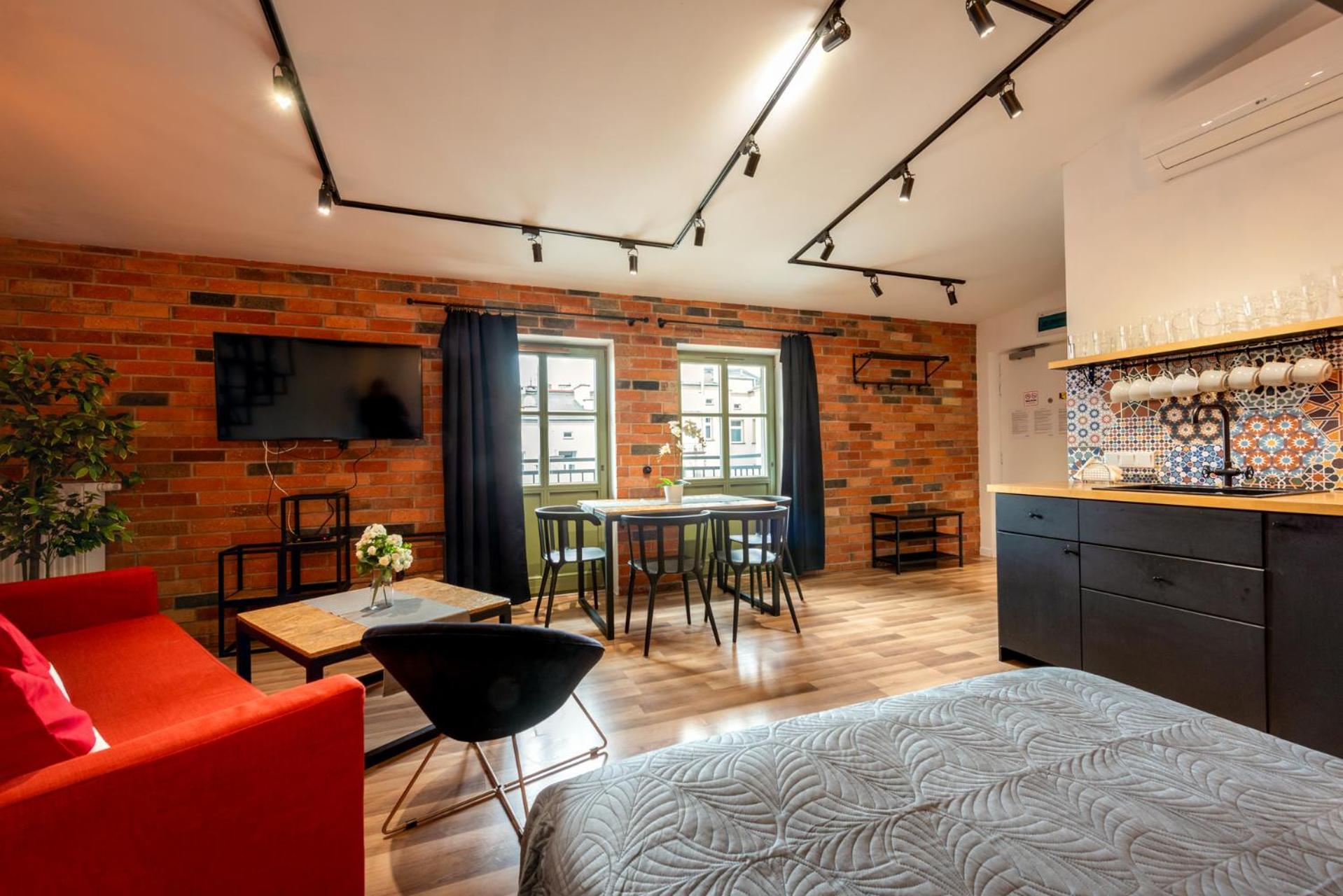 Modern Apartment Arizona Studio Old Town Dietla Balcony Krakow Dış mekan fotoğraf