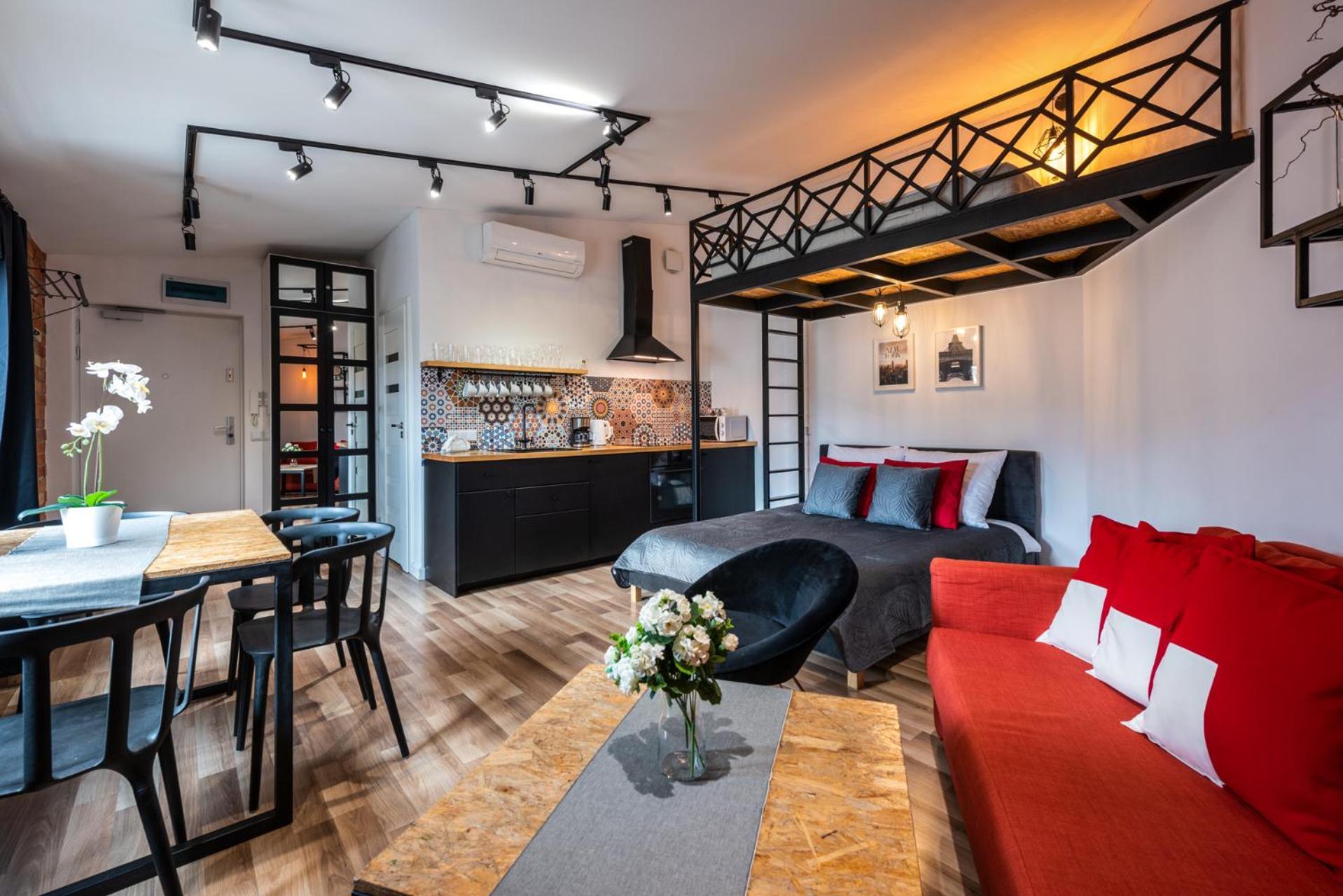 Modern Apartment Arizona Studio Old Town Dietla Balcony Krakow Dış mekan fotoğraf