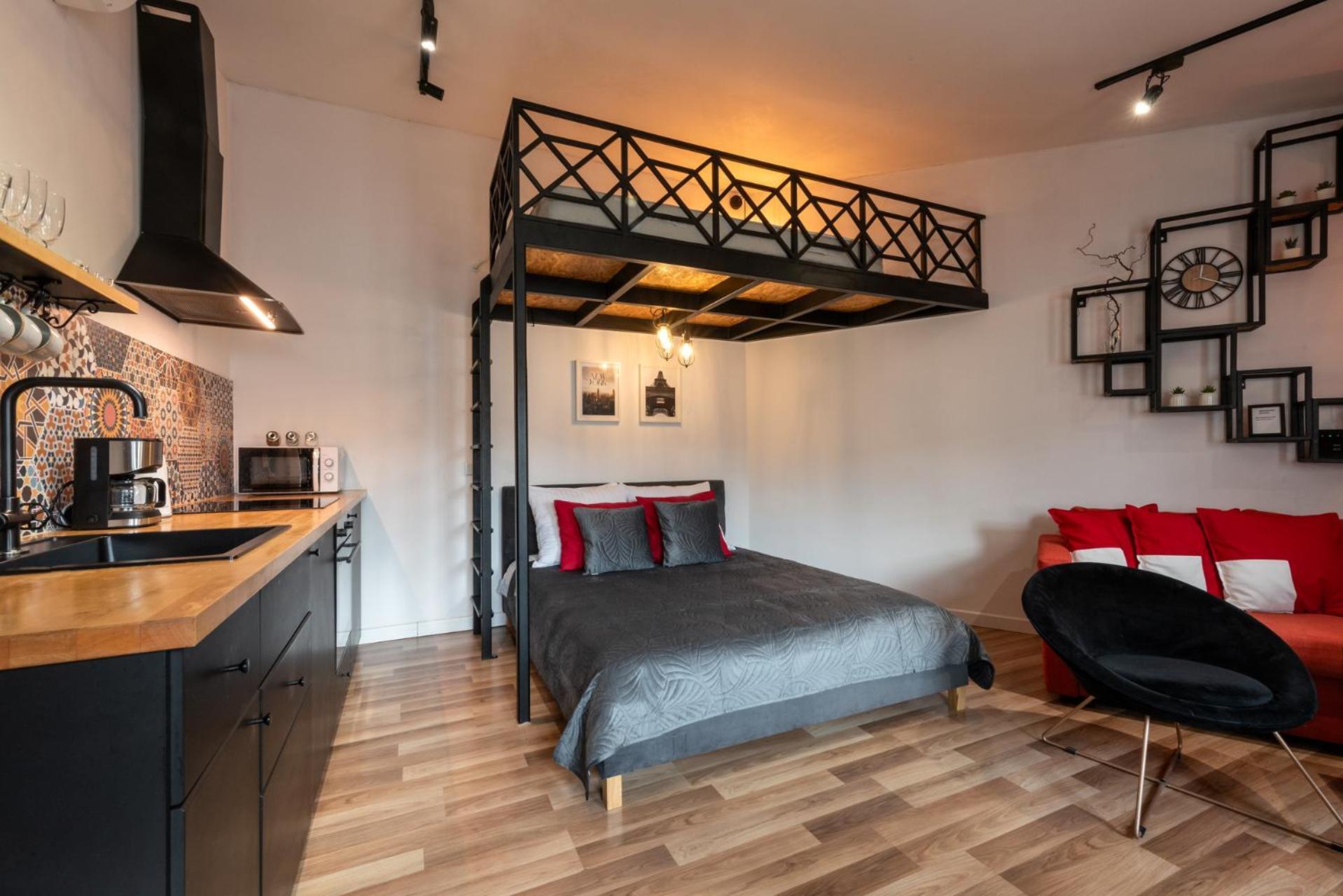Modern Apartment Arizona Studio Old Town Dietla Balcony Krakow Dış mekan fotoğraf