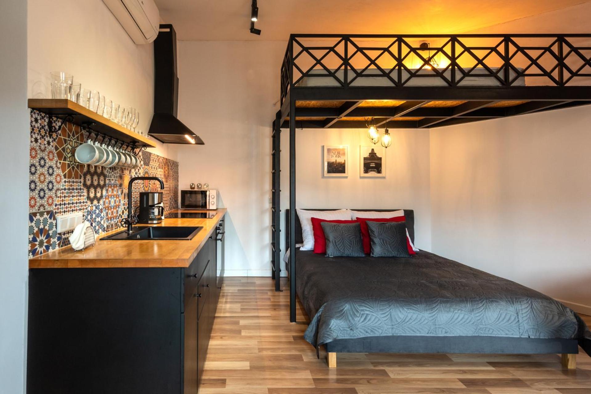 Modern Apartment Arizona Studio Old Town Dietla Balcony Krakow Dış mekan fotoğraf