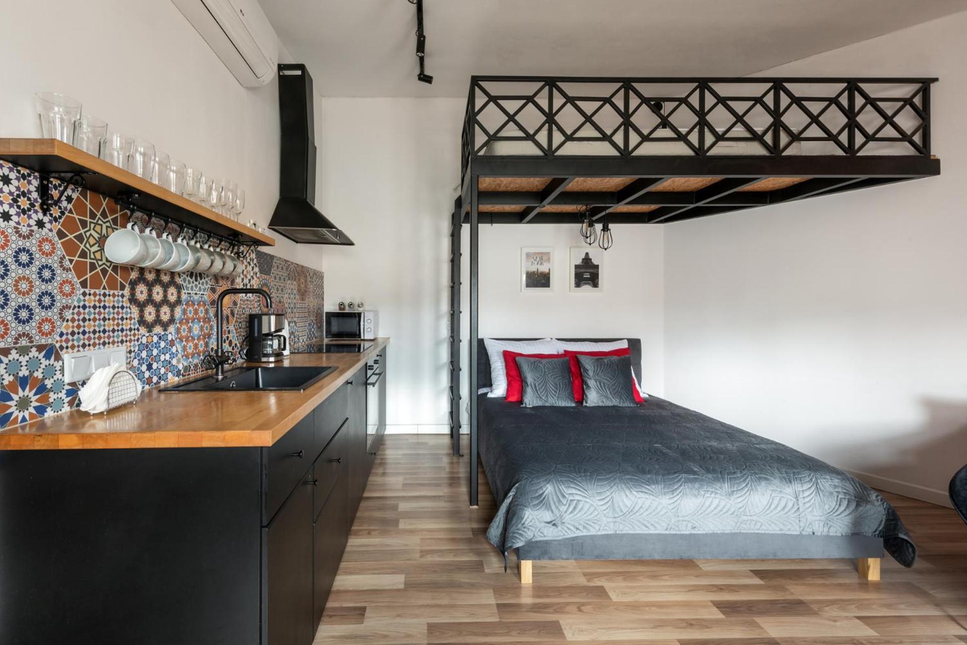 Modern Apartment Arizona Studio Old Town Dietla Balcony Krakow Dış mekan fotoğraf